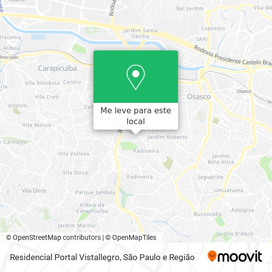 Residencial Portal Vistallegro mapa