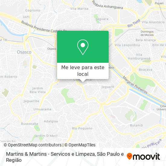Martins & Martins - Servicos e Limpeza mapa