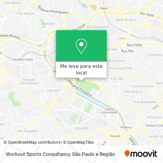 Workout Sports Consultancy mapa