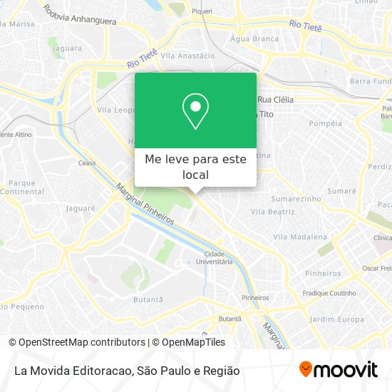 La Movida Editoracao mapa