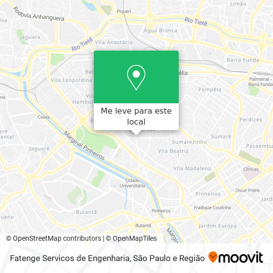 Fatenge Servicos de Engenharia mapa