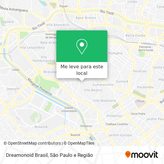 Dreamonoid Brasil mapa