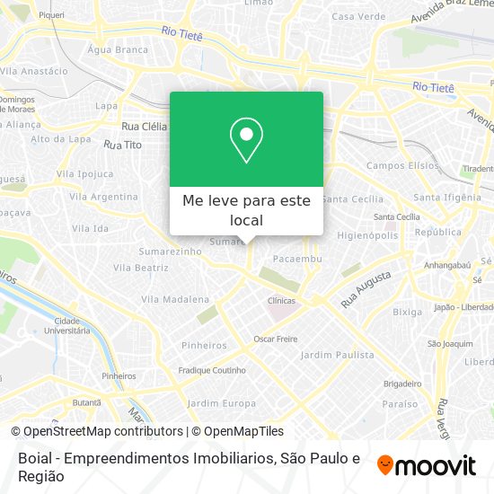 Boial - Empreendimentos Imobiliarios mapa