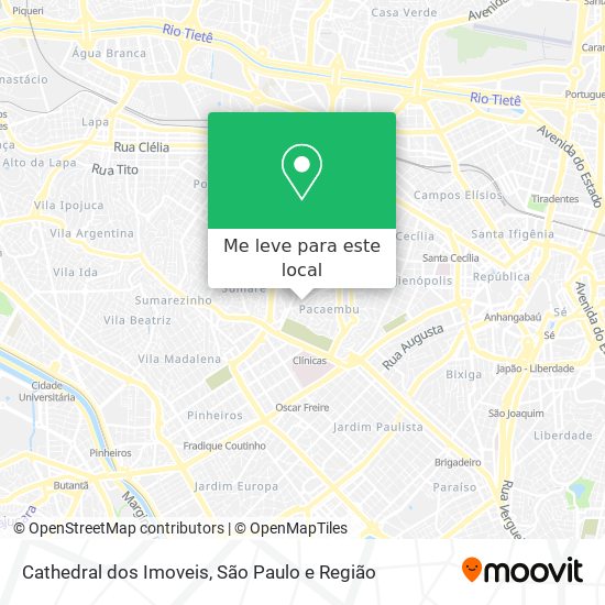 Cathedral dos Imoveis mapa