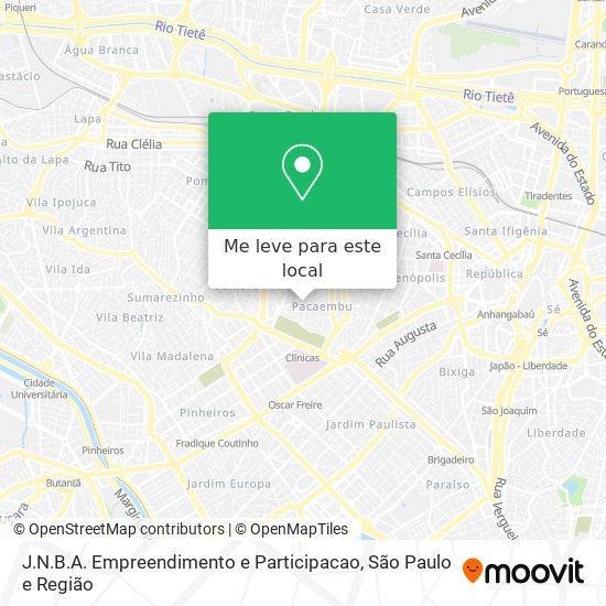 J.N.B.A. Empreendimento e Participacao mapa