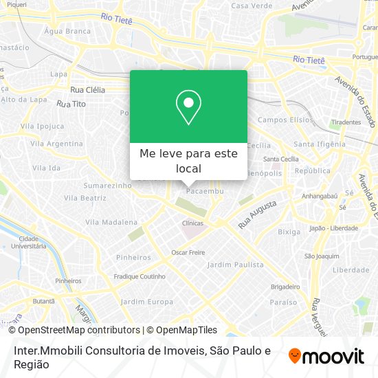 Inter.Mmobili Consultoria de Imoveis mapa