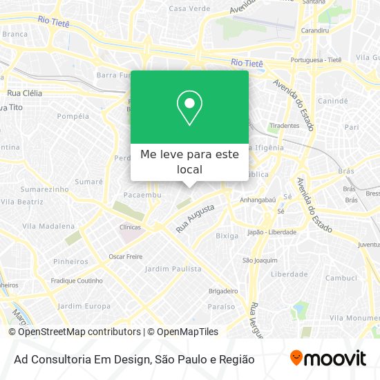 Ad Consultoria Em Design mapa