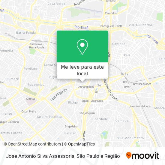 Jose Antonio Silva Assessoria mapa