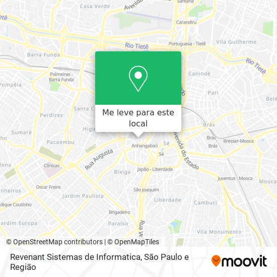 Revenant Sistemas de Informatica mapa