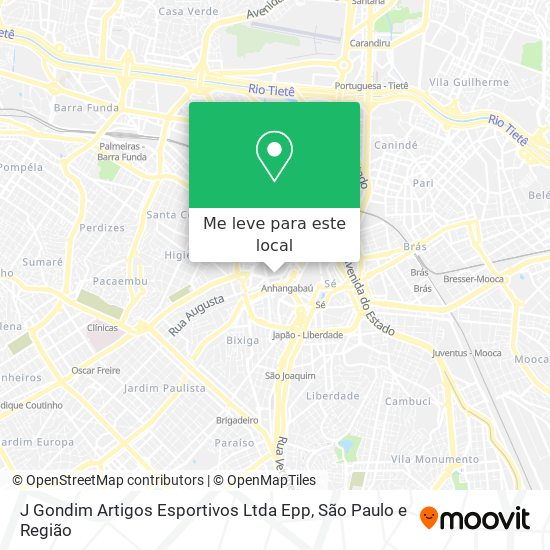 J Gondim Artigos Esportivos Ltda Epp mapa