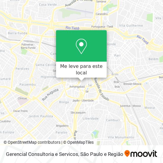 Gerencial Consultoria e Servicos mapa