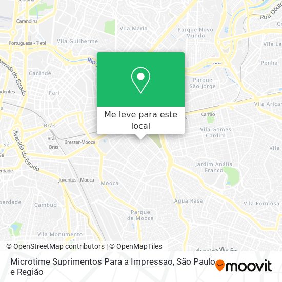 Microtime Suprimentos Para a Impressao mapa