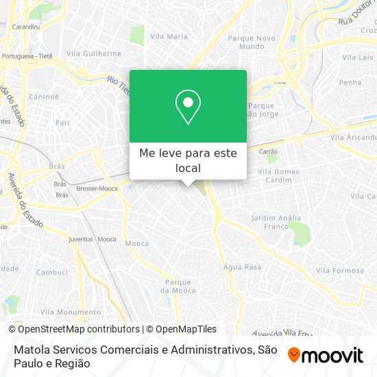 Matola Servicos Comerciais e Administrativos mapa