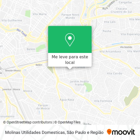 Molinas Utilidades Domesticas mapa