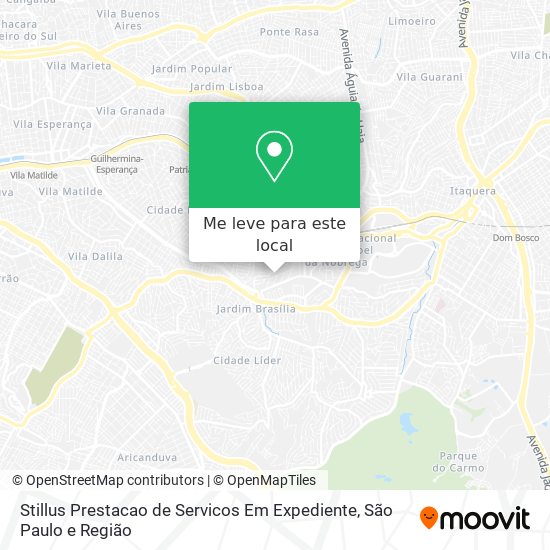 Stillus Prestacao de Servicos Em Expediente mapa