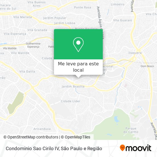 Condominio Sao Cirilo IV mapa