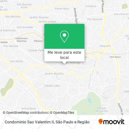 Condominio Sao Valentim II mapa