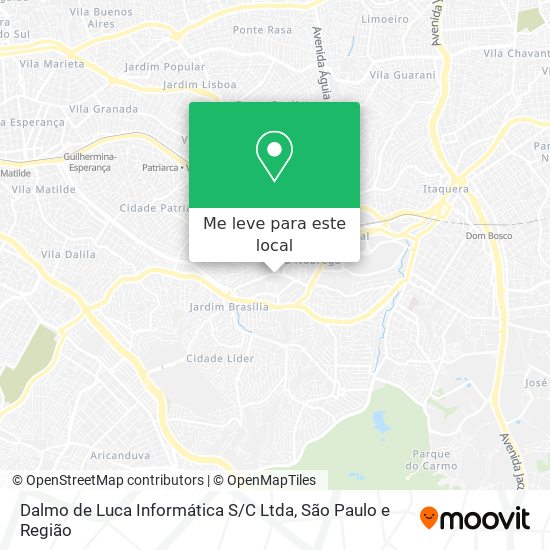 Dalmo de Luca Informática S / C Ltda mapa