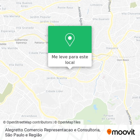 Alegretto Comercio Representacao e Consultoria mapa