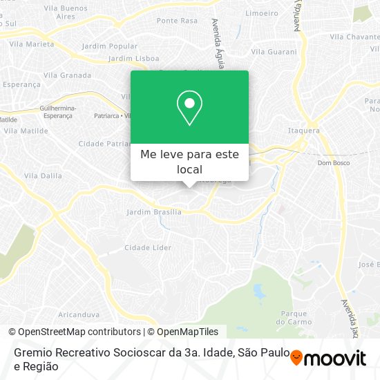 Gremio Recreativo Socioscar da 3a. Idade mapa