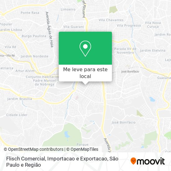 Flisch Comercial, Importacao e Exportacao mapa