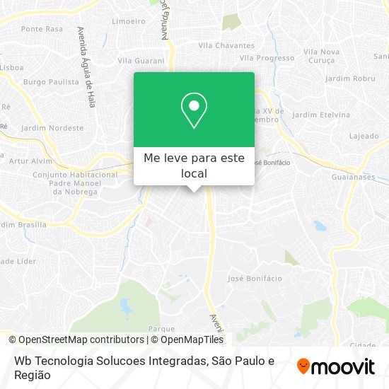 Wb Tecnologia Solucoes Integradas mapa