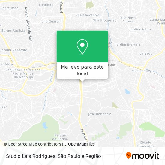 Studio Lais Rodrigues mapa