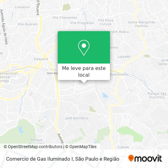 Comercio de Gas Iluminado I mapa
