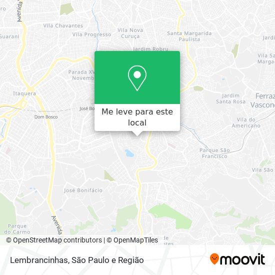 Lembrancinhas mapa