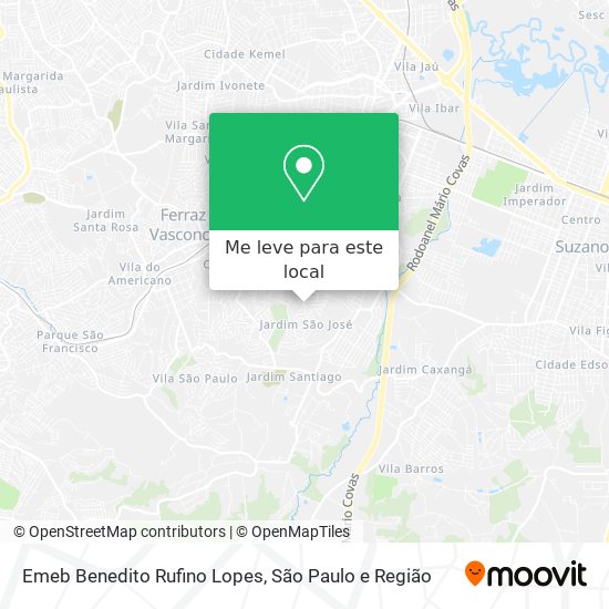 Emeb Benedito Rufino Lopes mapa