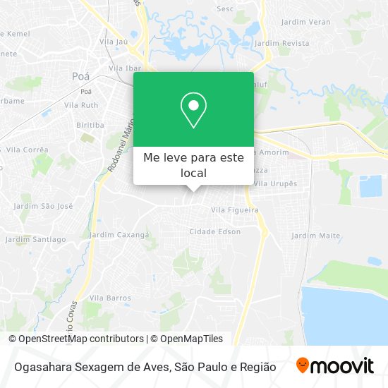 Ogasahara Sexagem de Aves mapa