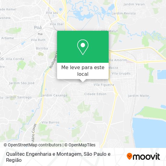 Qualitec Engenharia e Montagem mapa