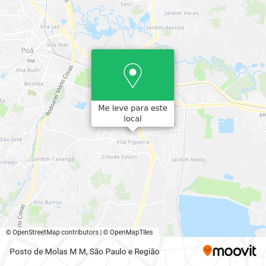 Posto de Molas M M mapa