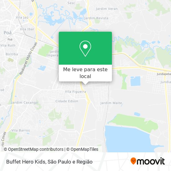 Buffet Hero Kids mapa