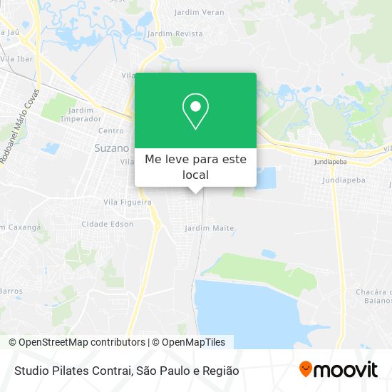 Studio Pilates Contrai mapa