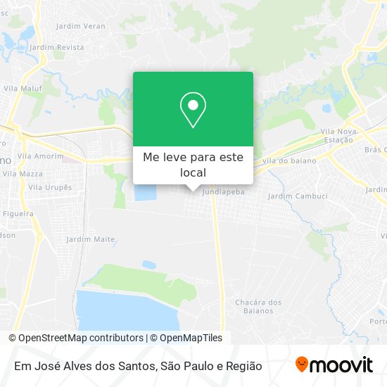 Em José Alves dos Santos mapa