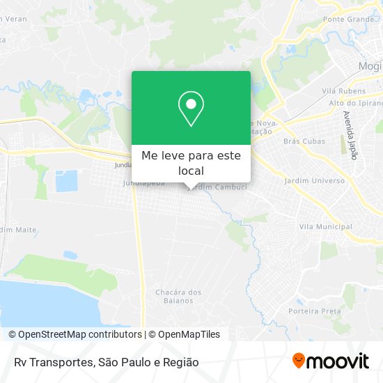 Rv Transportes mapa