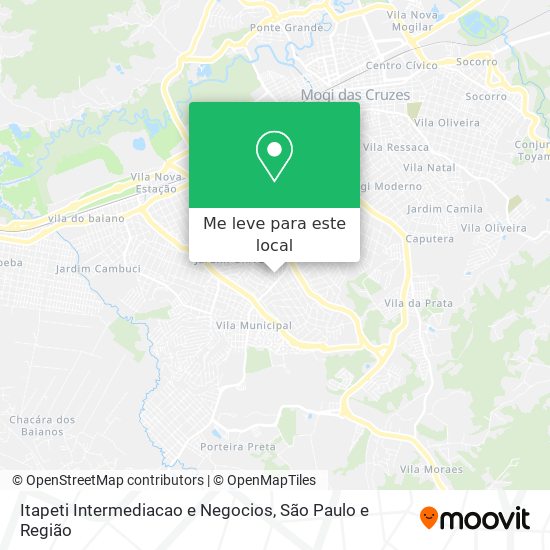 Itapeti Intermediacao e Negocios mapa