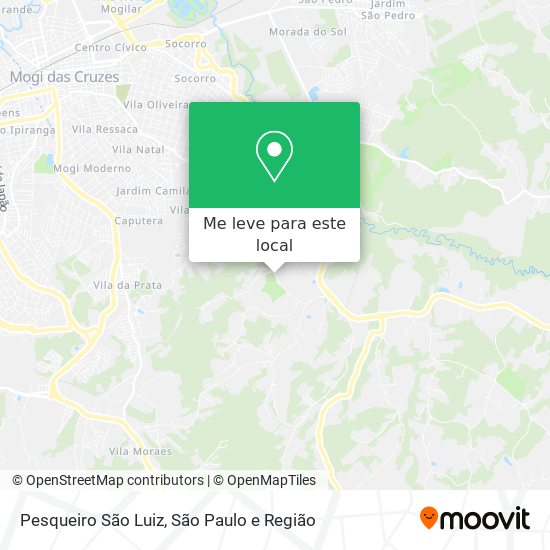 Pesqueiro São Luiz mapa