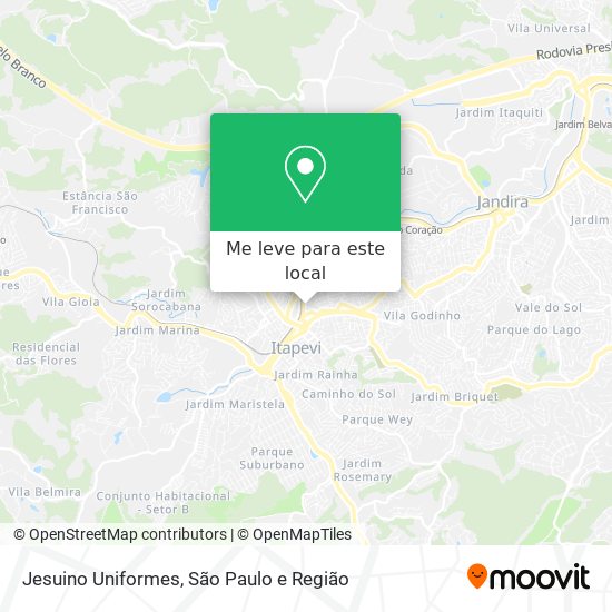 Jesuino Uniformes mapa