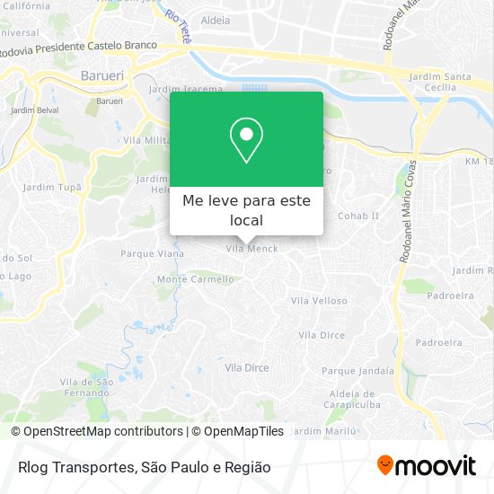 Rlog Transportes mapa