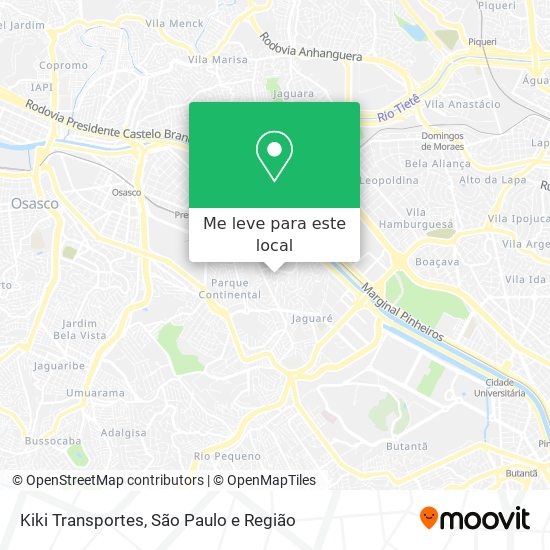 Kiki Transportes mapa