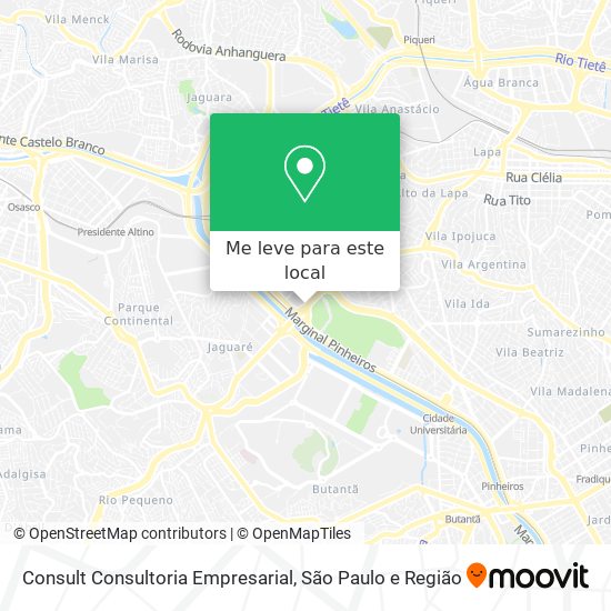 Consult Consultoria Empresarial mapa