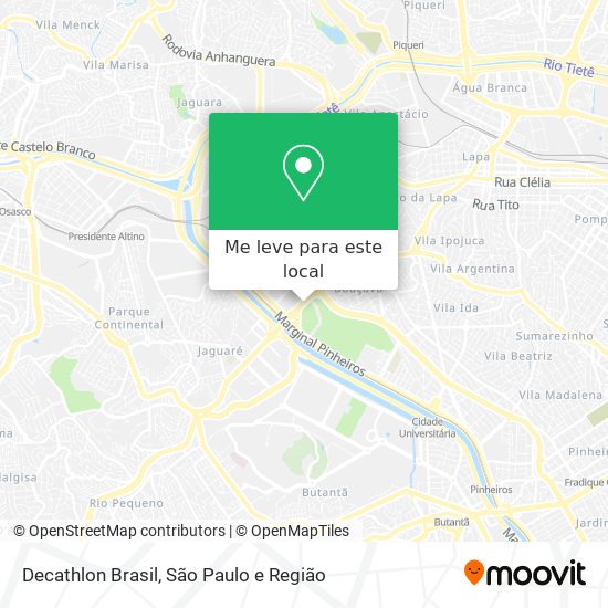 Decathlon Brasil mapa