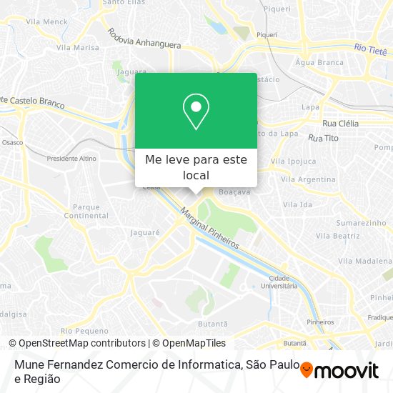 Mune Fernandez Comercio de Informatica mapa