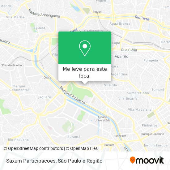 Saxum Participacoes mapa