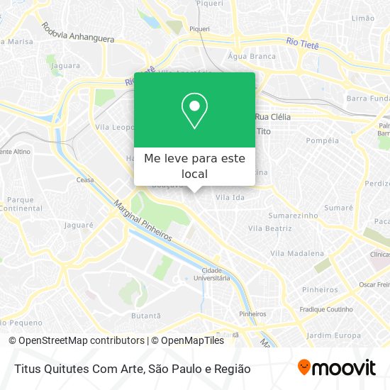 Titus Quitutes Com Arte mapa