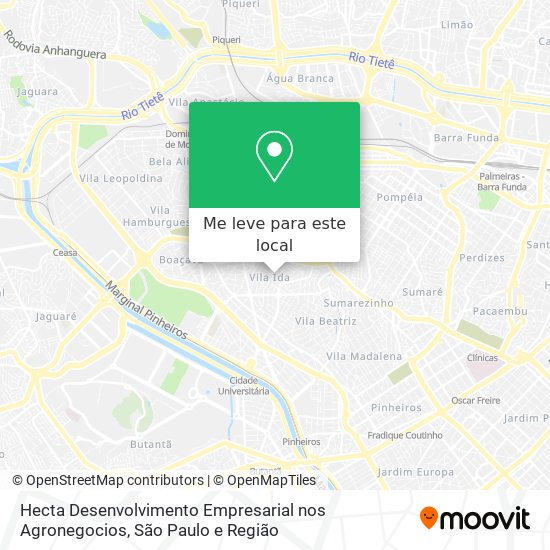 Hecta Desenvolvimento Empresarial nos Agronegocios mapa