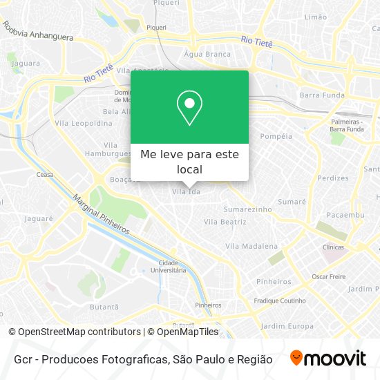 Gcr - Producoes Fotograficas mapa