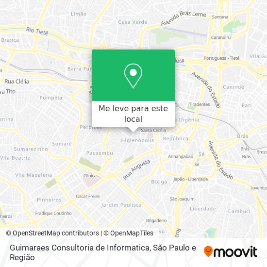 Guimaraes Consultoria de Informatica mapa